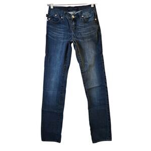 Rock & Republic Womens Berlin Skinny Jeans Size 2 Blue Mid Rise #R010182